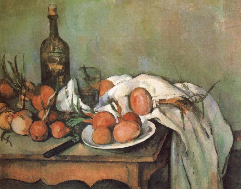 Paul Cezanne Still Life with Onions Germany oil painting art